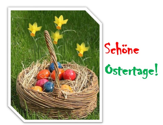 Wir wünschen allen ein schönes Osterfest!