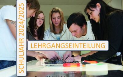 LEHRGANGSEINTEILUNG SCHULJAHR 2024/2025