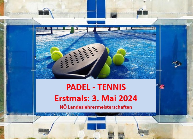 PADEL – TENNIS am 3. Mai 2024