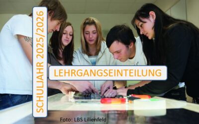LEHRGANGSEINTEILUNG SCHULJAHR 2025/2026