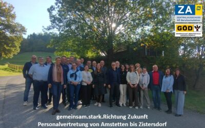 Schulungskurs für die Personalvertretung an den NÖ Berufsschulen